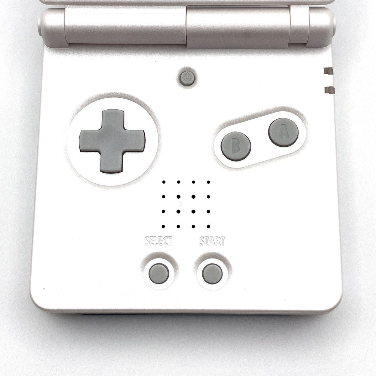 Nintendo Game Boy Advance SP 2025 IPS V5 Screen Upgrade White Silver Edition
