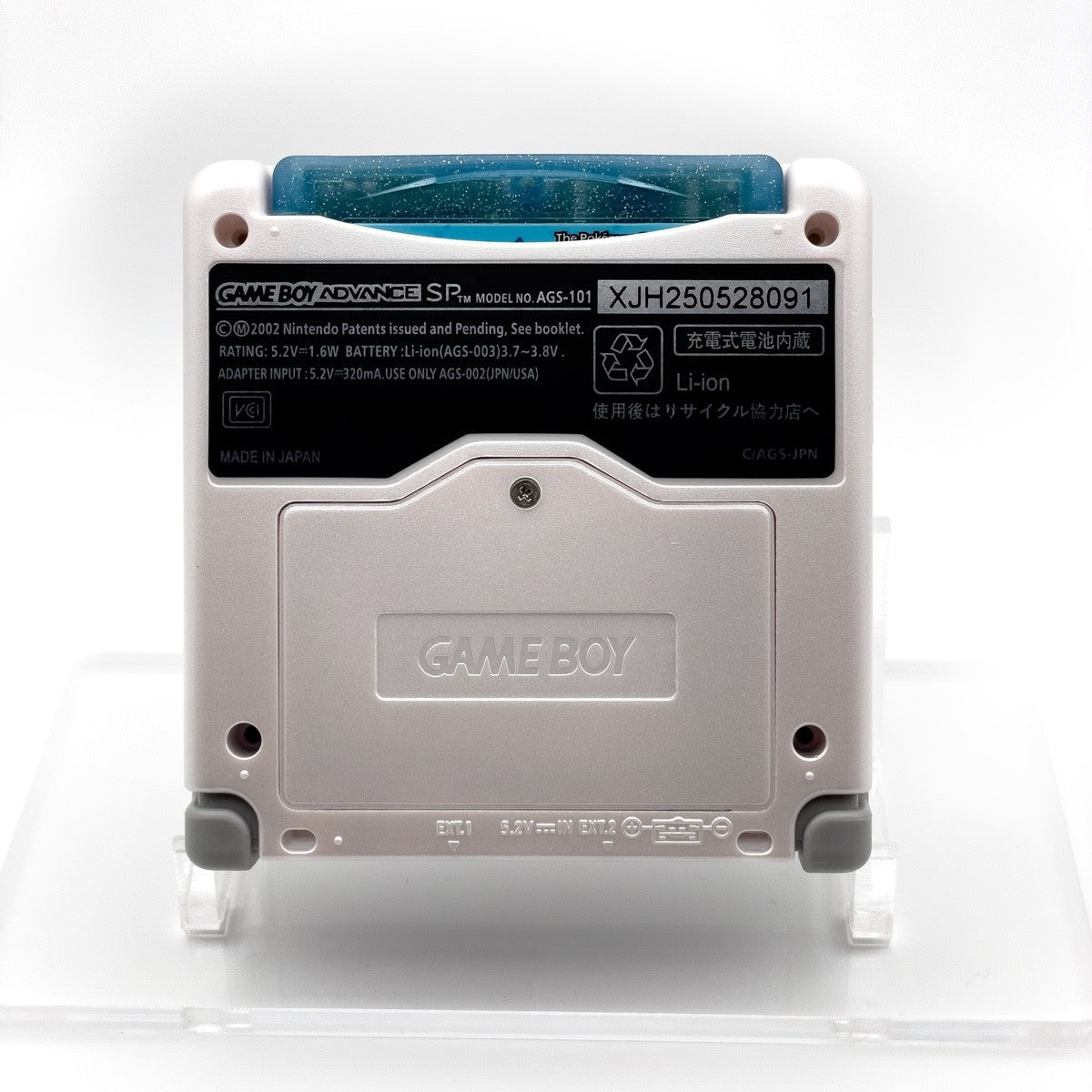Nintendo Game Boy Advance SP 2025 IPS V5 Screen Upgrade White Silver Edition