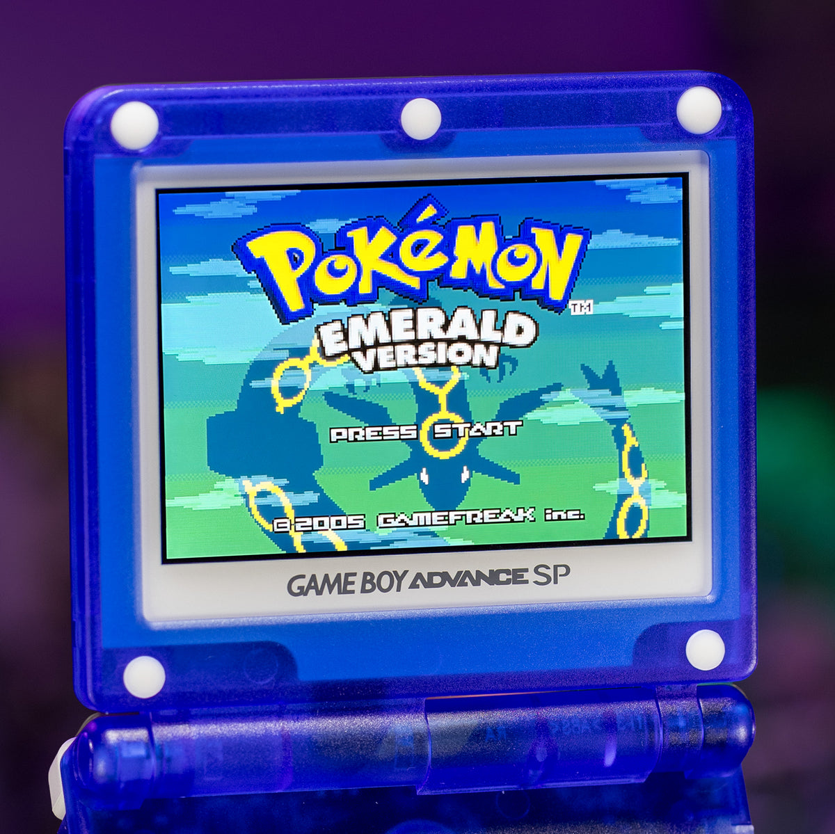 Game Boy Advance SP - Blastoise Evolution Edition - Retro Fit