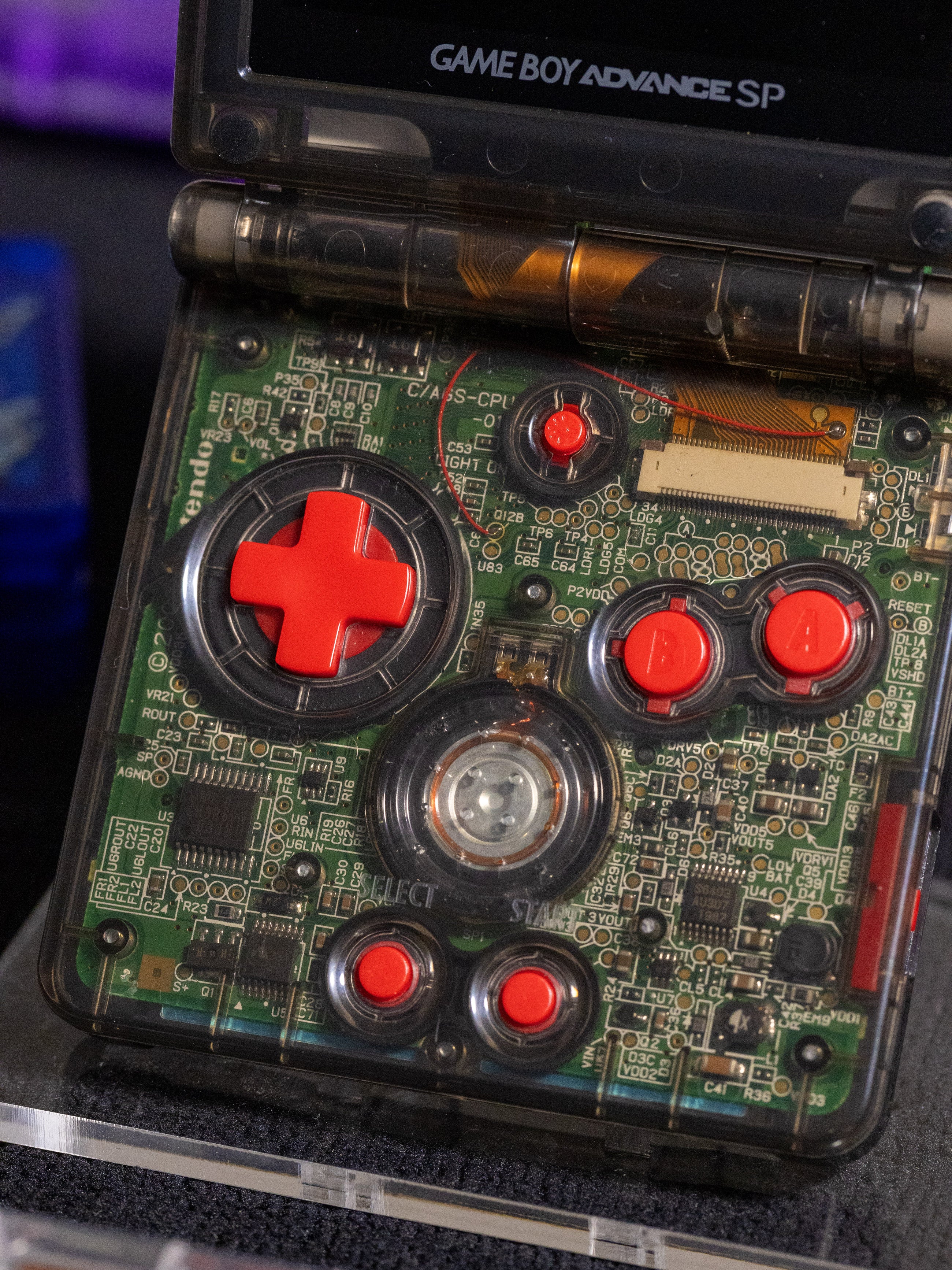 Game Boy Advance SP - Shiny Charizard Evolution Edition