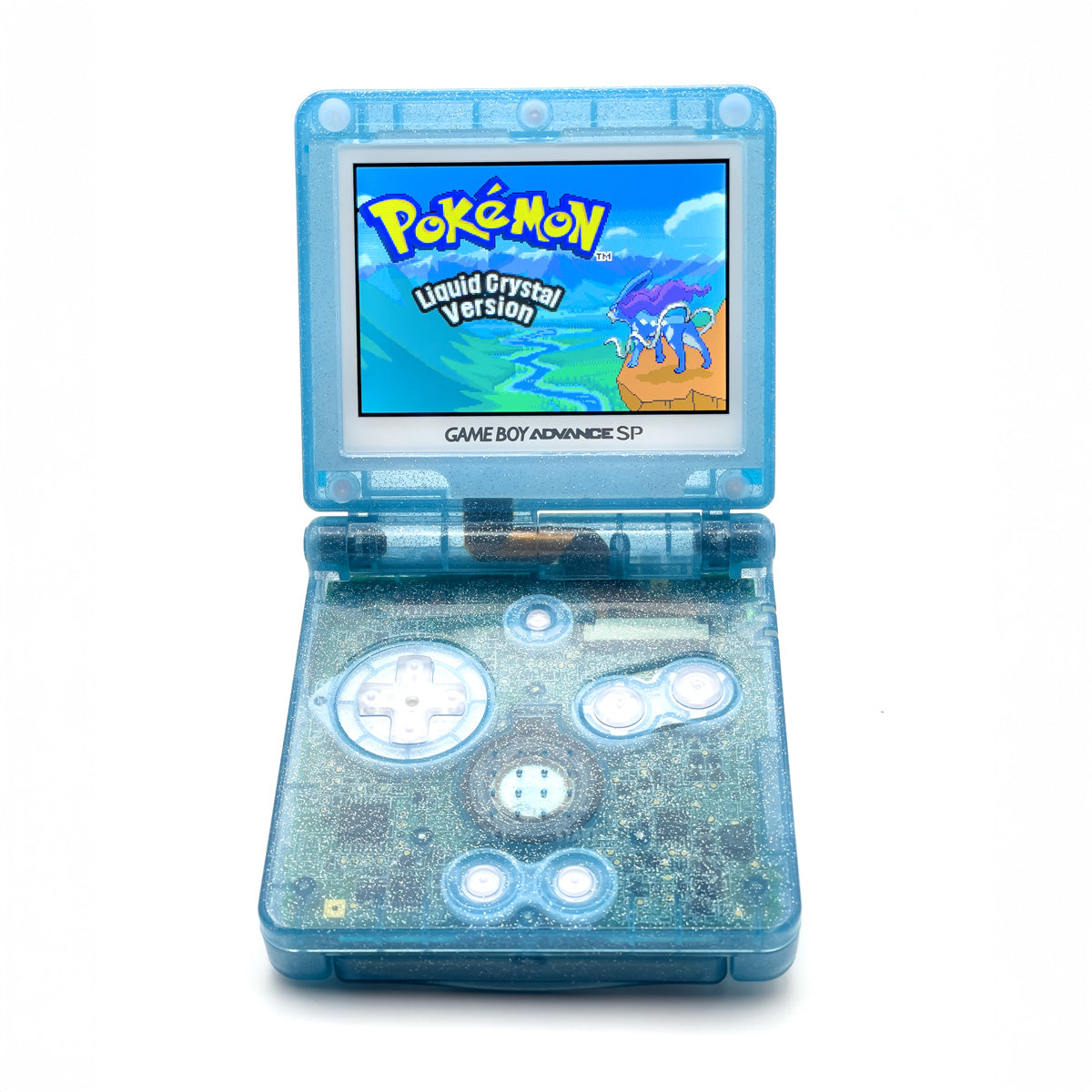 Custom Suicine Pokémon Game Boy Advance SP - Limited Edition Console - Retro Fit