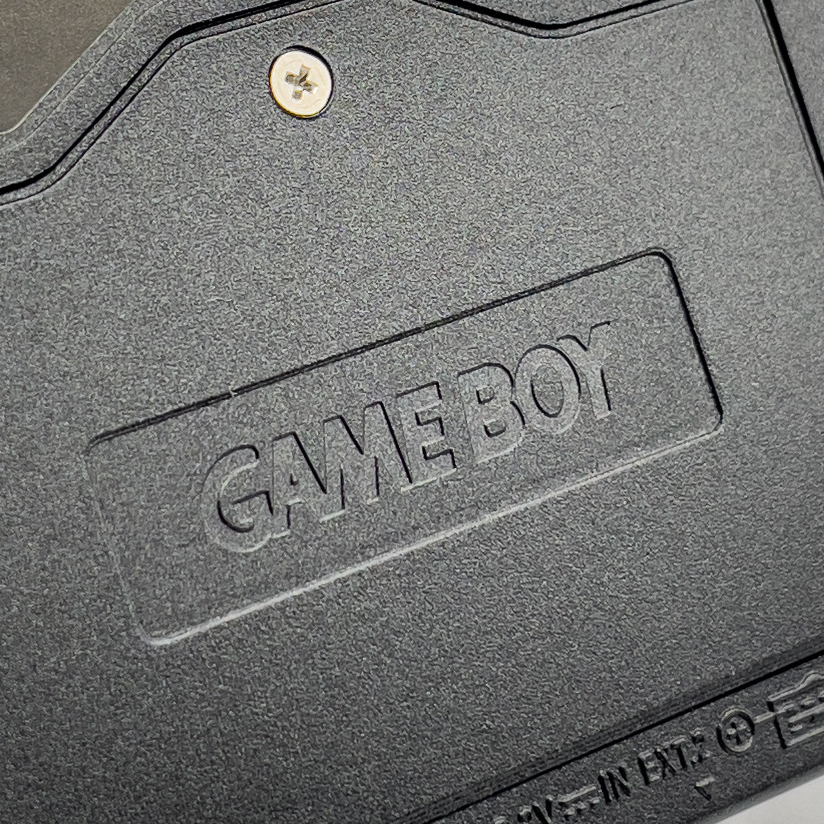 Game Boy Advance SP - Stealth Black Edition - Retro Fit