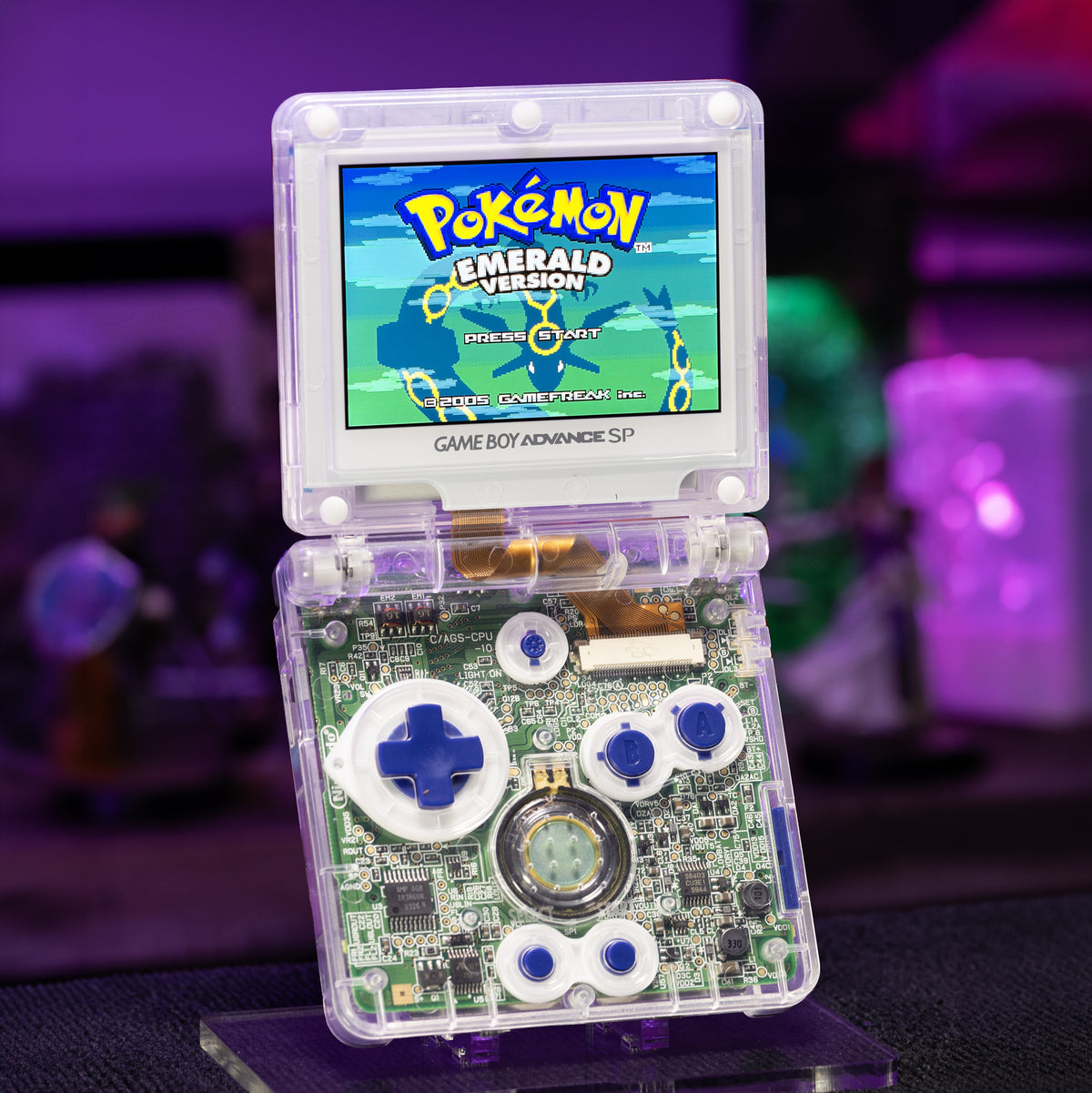 Game Boy Advance SP - Lugia Edition - Retro Fit