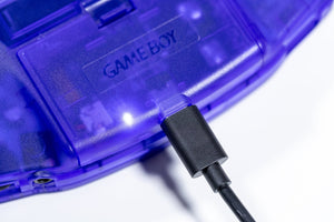 Refurbished Game Boy Advance Atomic Purple with IPS V5 screen