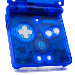 Game Boy Advance SP Blastoise Edition with IPS V5 display