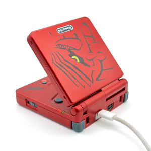 Refurbished Game Boy Advance SP Groudon Edition with IPS V5 backlit screen