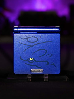 Refurbished Game Boy Advance SP Kyogre Edition with IPS V5 screen