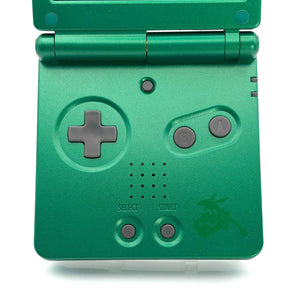 Game Boy Advance SP Rayquaza Edition with V5 IPS screen
