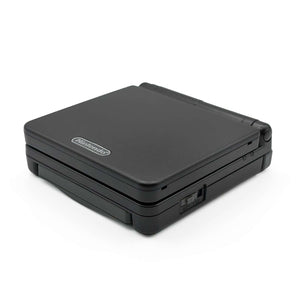 Game Boy Advance SP Stealth Black Edition with IPS V5 display
