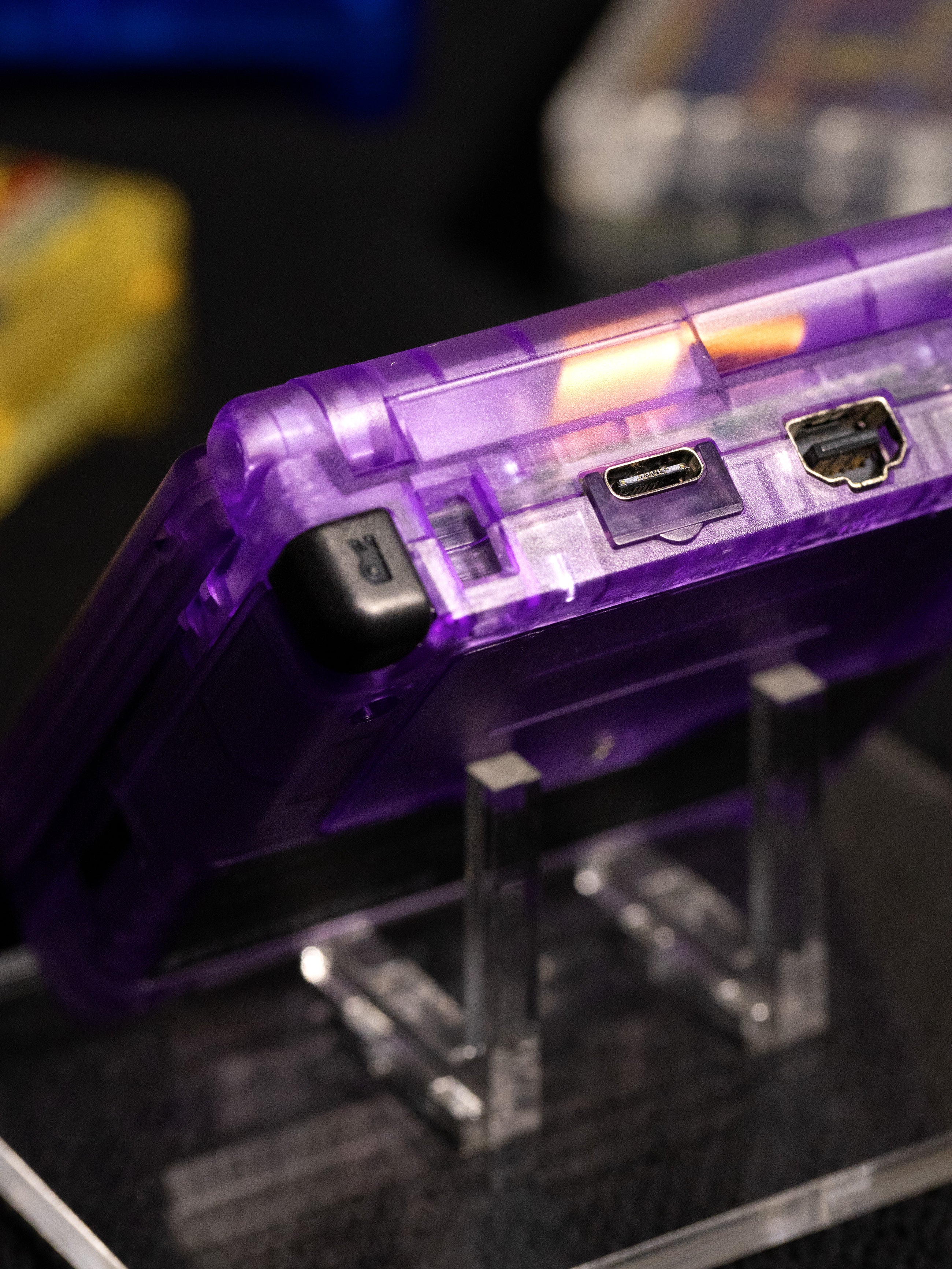 Game Boy Advance SP - Gengar Evolution Edition - Retro Fit
