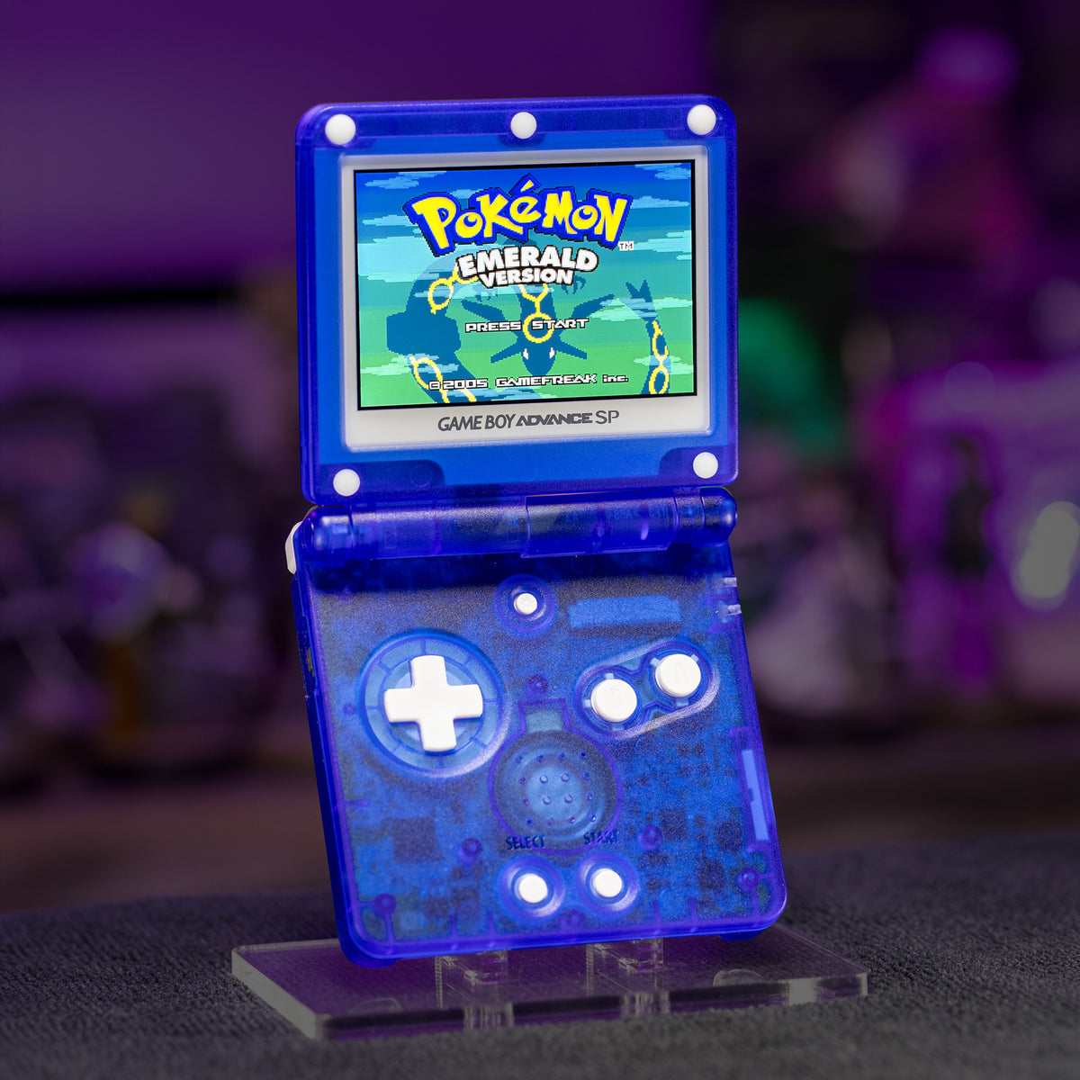 Game Boy Advance SP - Greninja Edition - Retro Fit