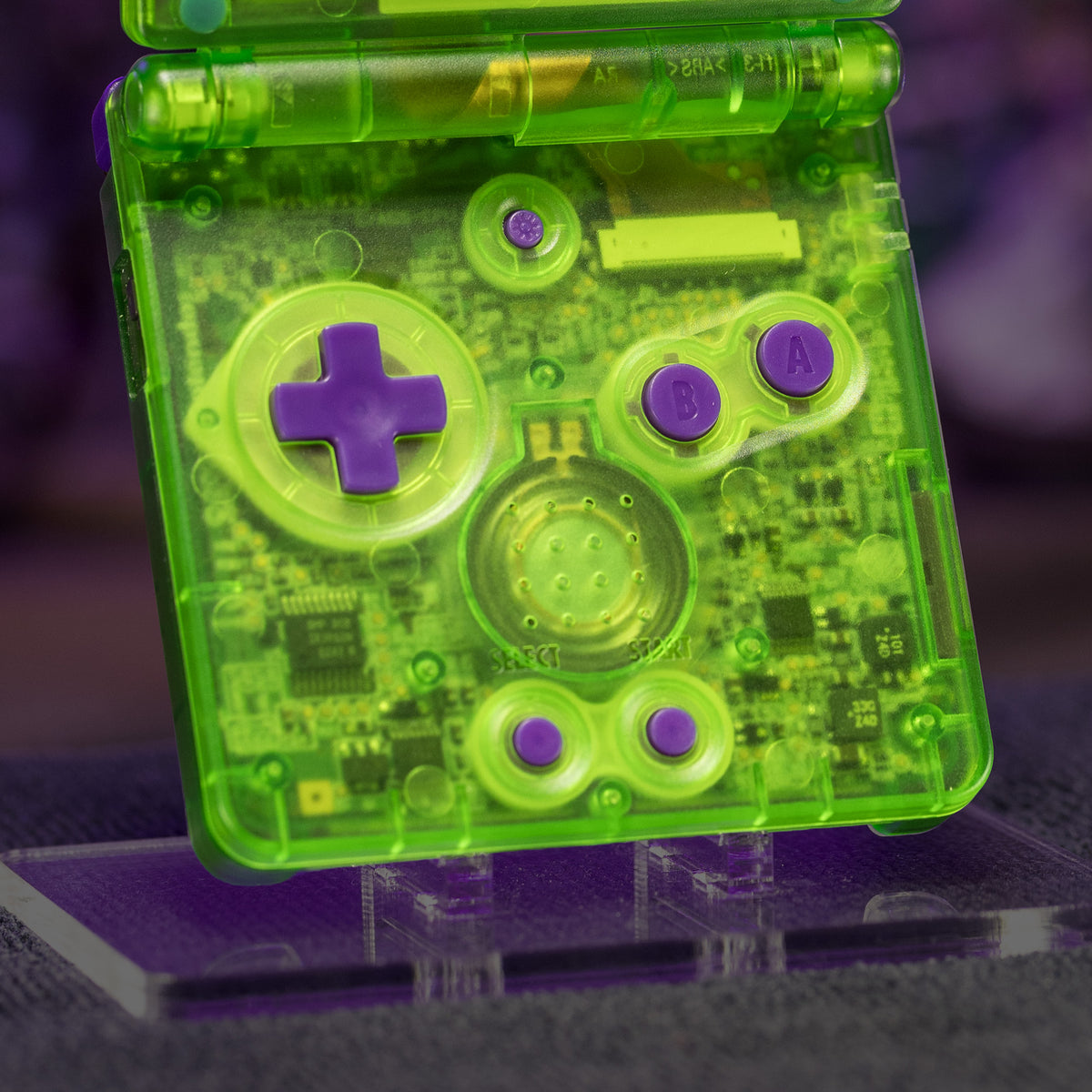Game Boy Advance SP - Gardevoir Edition - Retro Fit