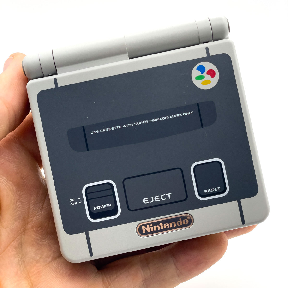 Gameboy Advance SP - Super Famicom Edition - Retro Fit