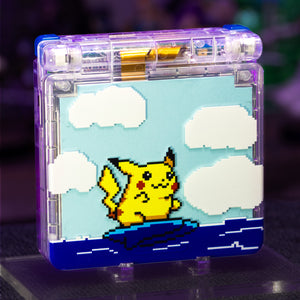 Game Boy Advance SP - Surfing Pikachu Edition - Retro Fit