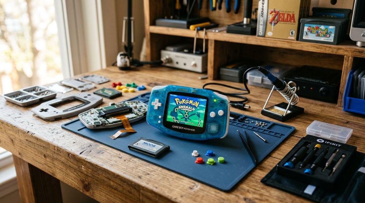 Best budget Game Boy Advance mods for beginners in 2026