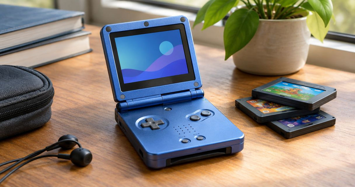 How much does a Game Boy Advance SP with games included typically cost?