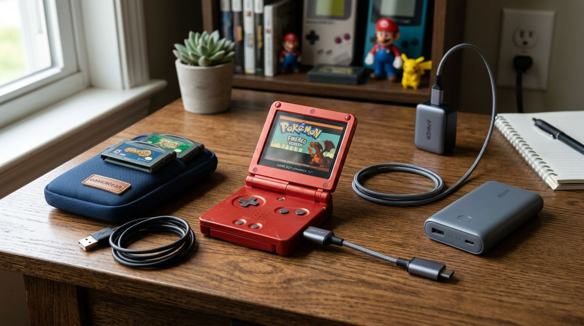 Best Game Boy Advance SP charging accessories in 2026