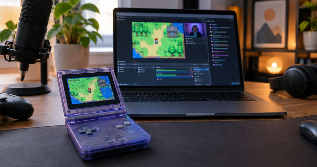 Streaming Game Boy Advance SP gameplay on Twitch: 2026 setup guide