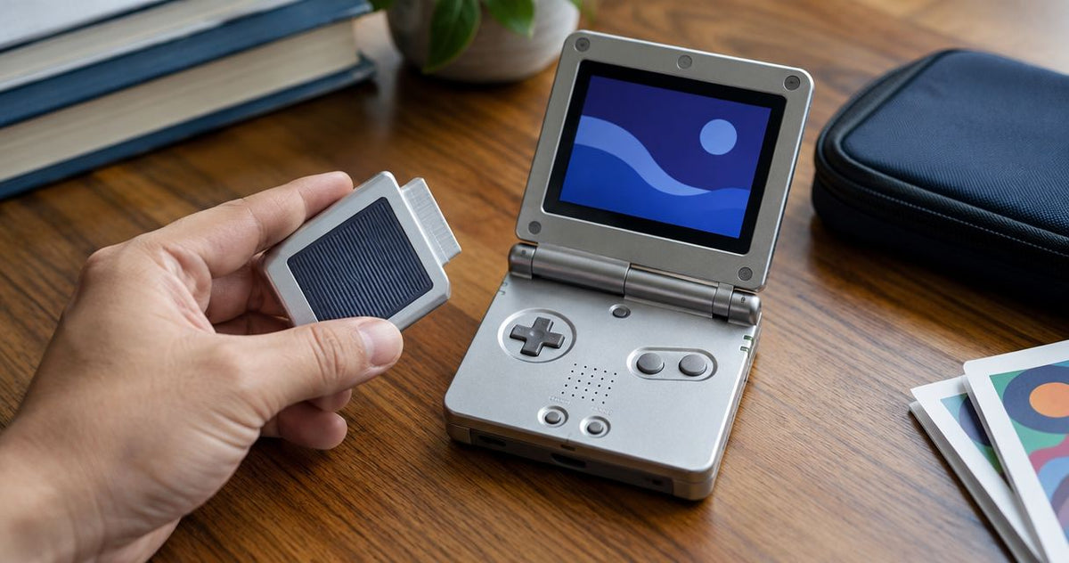 How to use an e-Reader with a Game Boy Advance SP