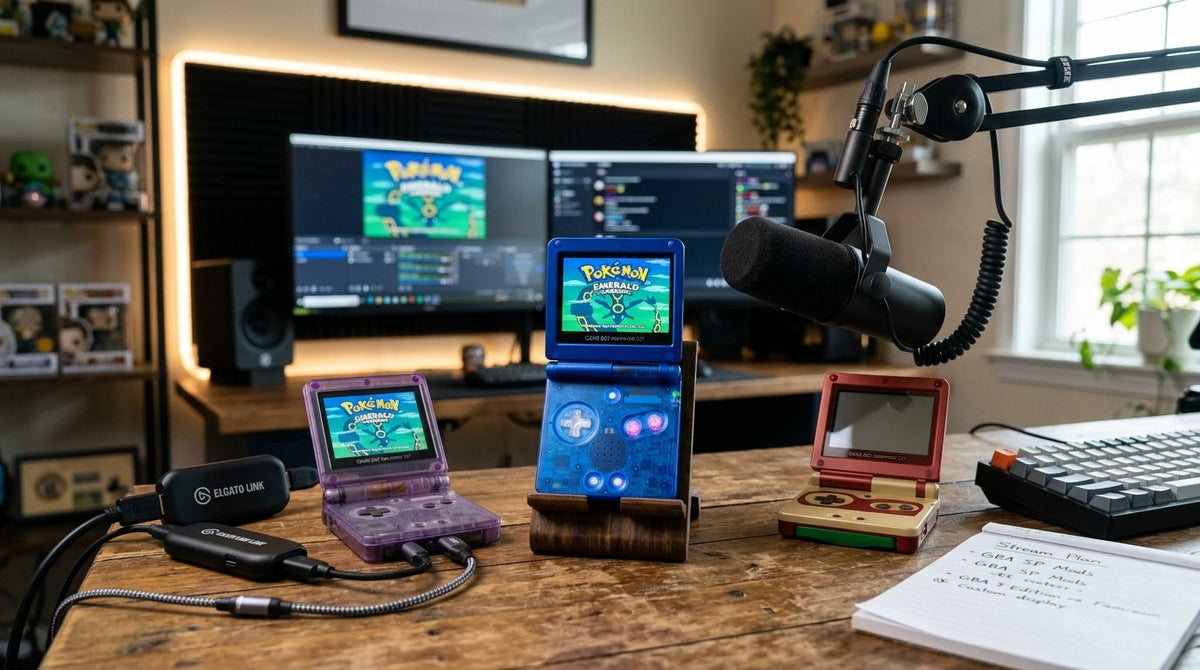 Best Game Boy Advance SP consoles for content creators in 2026