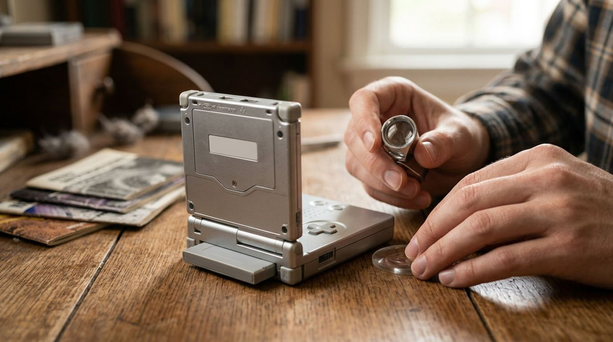 How to tell if a Game Boy Advance SP is a genuine Nintendo console