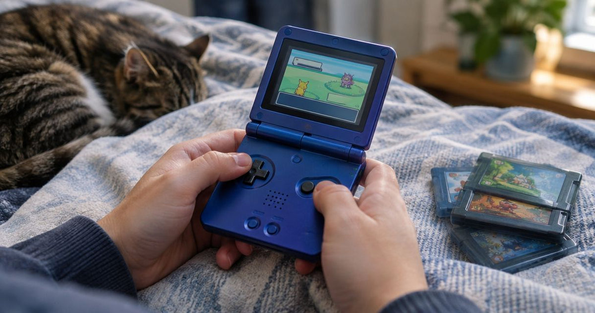 Is a Game Boy Advance SP good for playing Pokemon games in 2026?