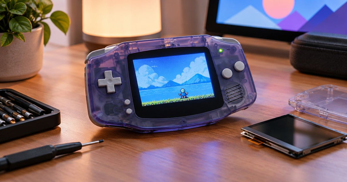 How much does backlighting an original Game Boy Advance cost?