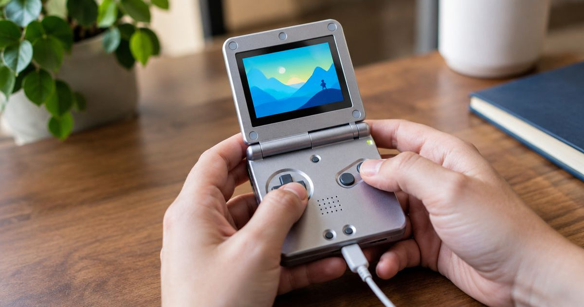 Can a Game Boy Advance SP charge while you're playing it?