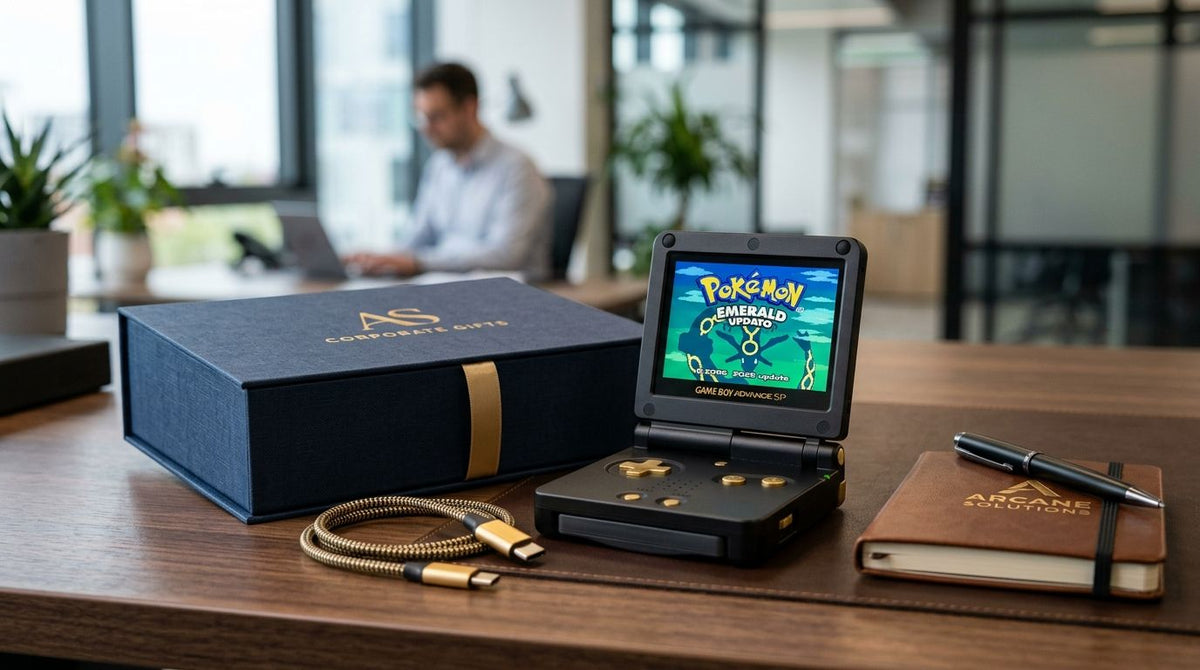 Modded Game Boy Advance SP for corporate gifts: complete 2026 guide