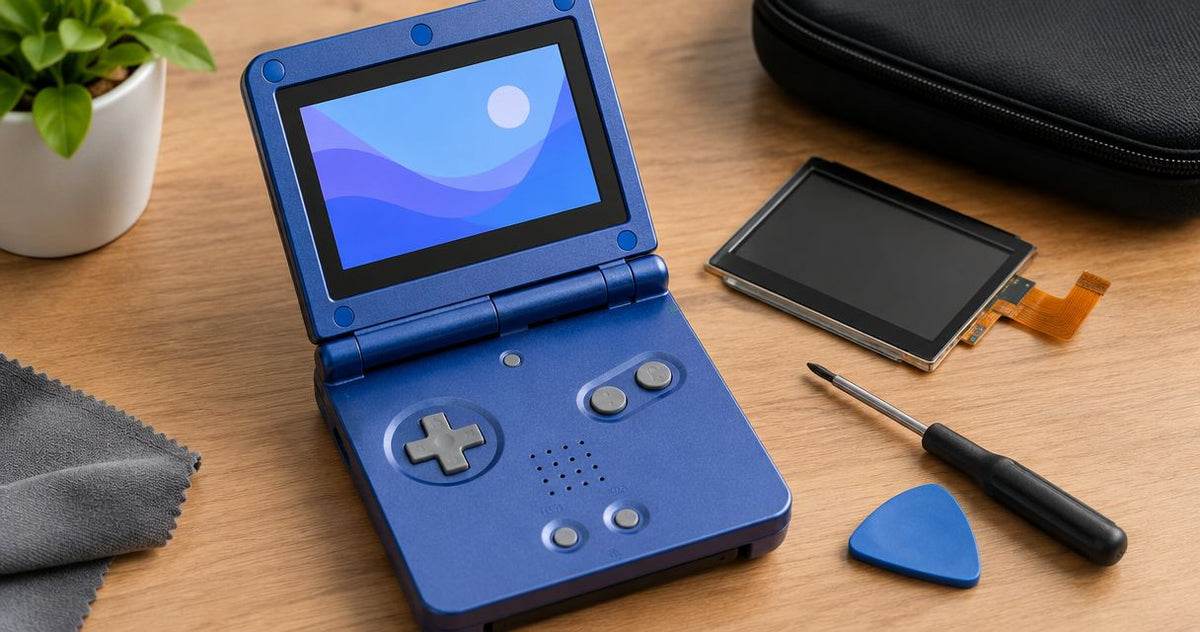 How much does a Game Boy Advance SP screen replacement cost in Australia?