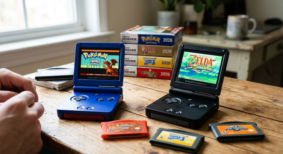 Best Game Boy Advance SP consoles with games included 2026
