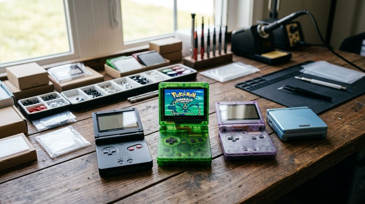 Modded Game Boy Advance SP for resellers: complete 2026 guide