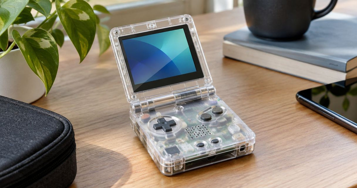 How much is a transparent shell Game Boy Advance SP worth today?