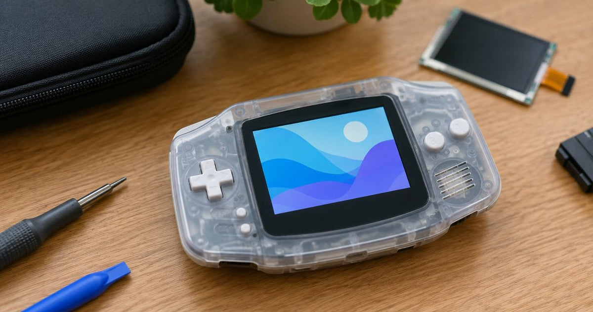 Can an IPS V5 screen be installed in an original Game Boy Advance?