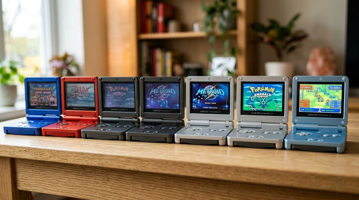 Best Game Boy Advance SP consoles ranked by screen brightness 2026