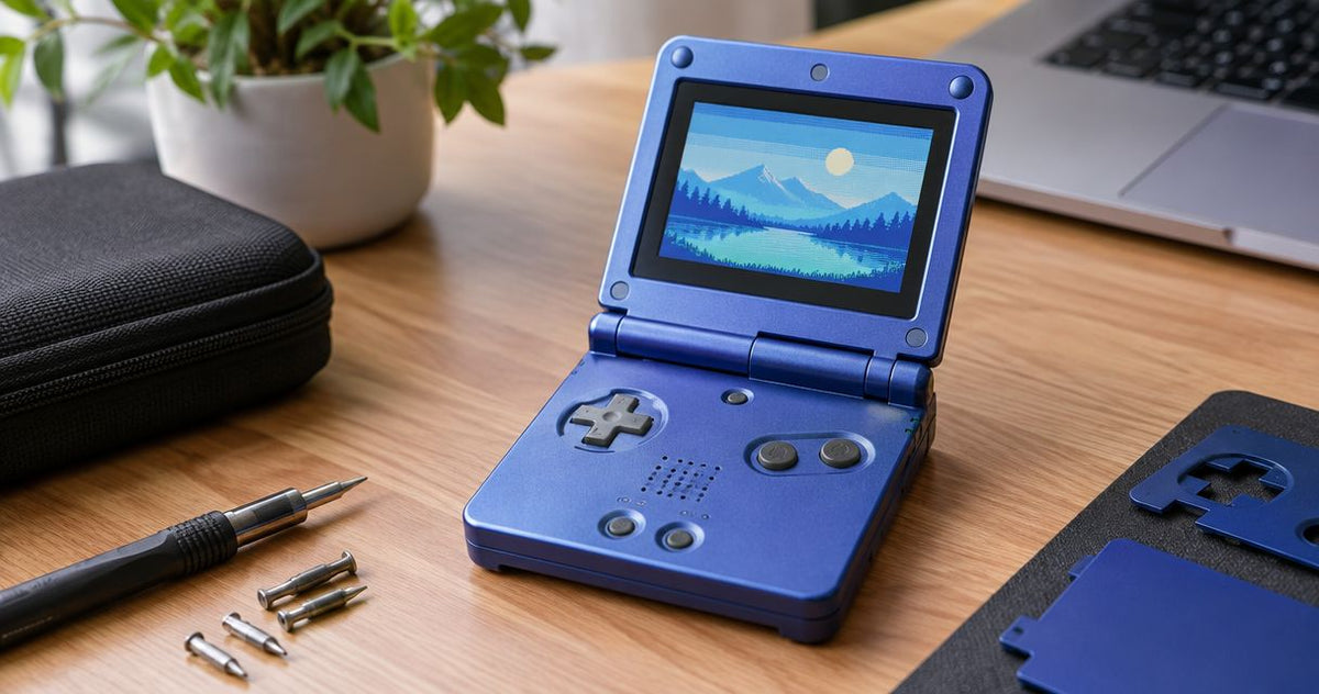 Does a modded Game Boy Advance SP come with a warranty?