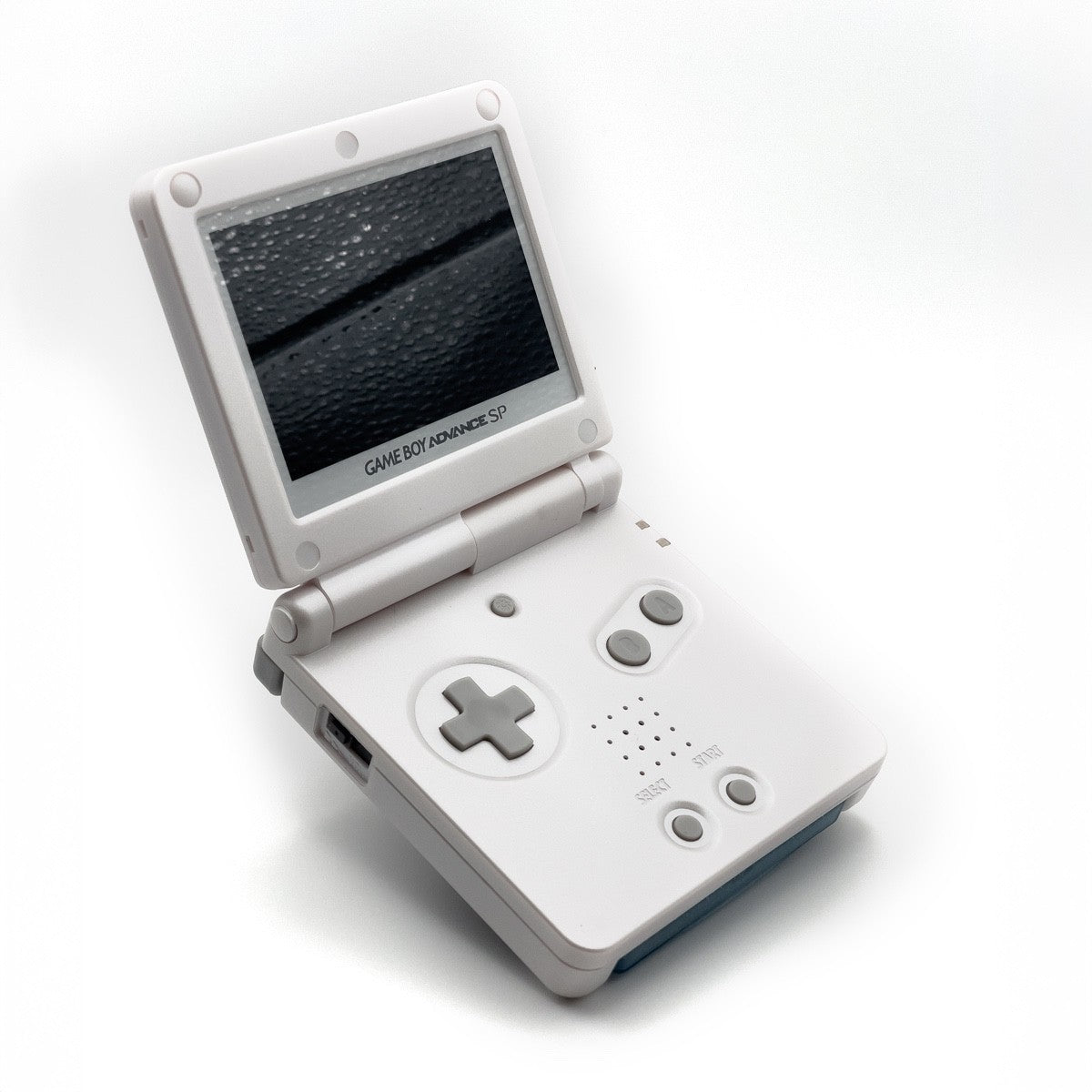 Nintendo Game Boy Advance SP 2025 IPS V5 Screen Upgrade White Silver Edition
