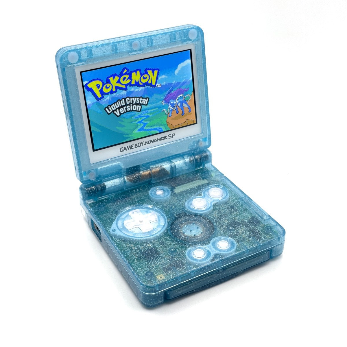 Nintendo Game Boy Advance SP IPS V5 Screen Upgrade Liquid Crystal Edition