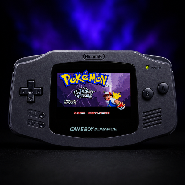 Game Boy Advance - Triple Black | Refurbished with IPS V5 Screen