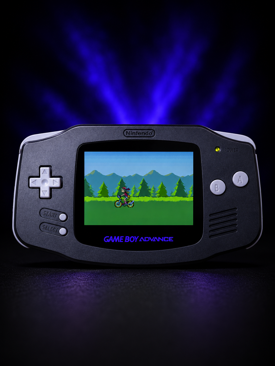 Game Boy Advance – Black Grey - Retro Fit