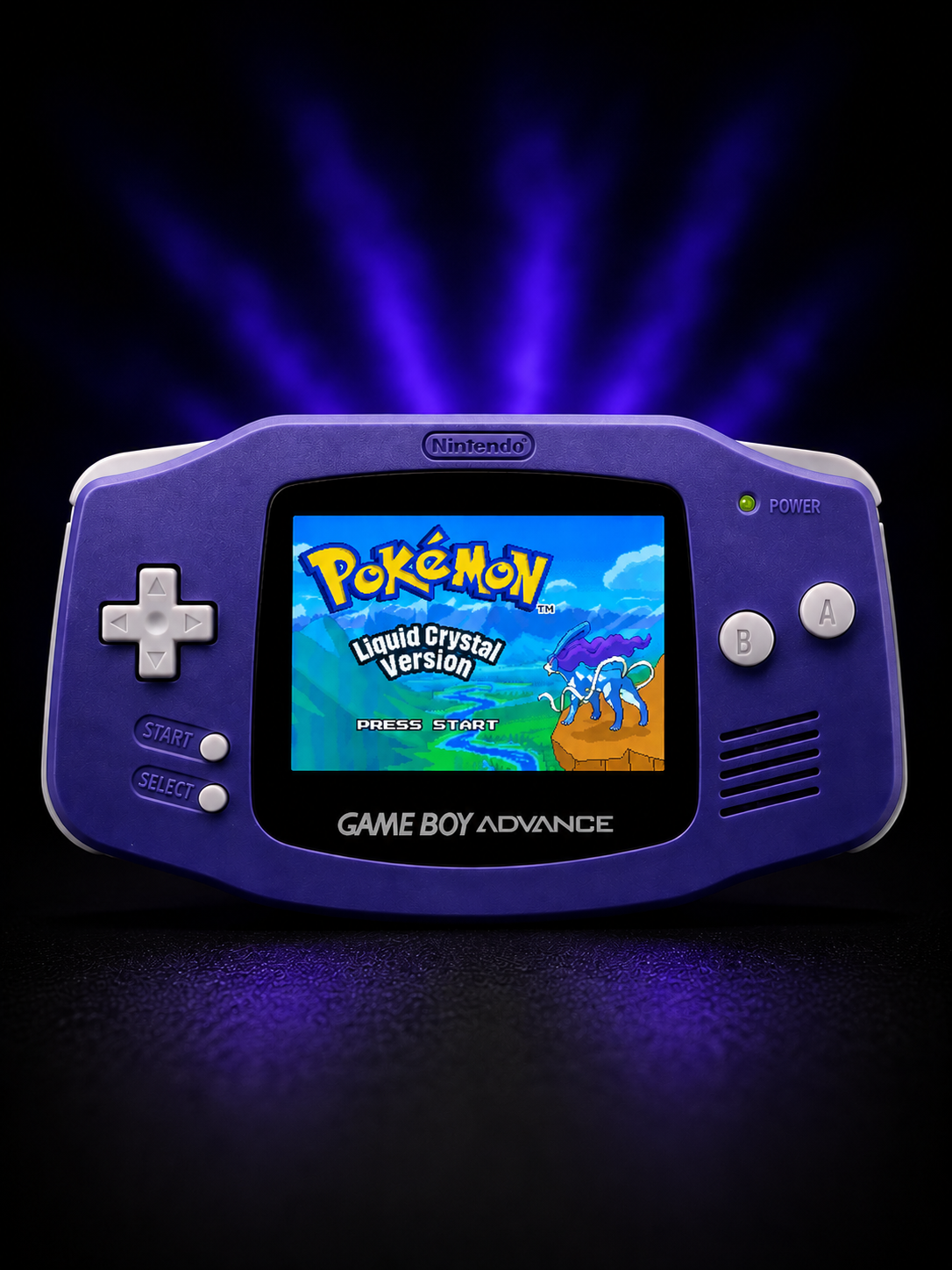 Gameboy Advance - Classic Indigo Edition - Retro Fit