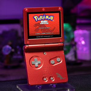 Game Boy Advance SP – Groudon Edition - Retro Fit