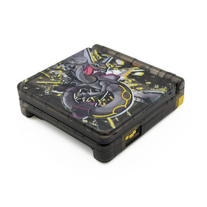 Game Boy Advance SP - Premium Dark Rayquaza Design - Retro Fit