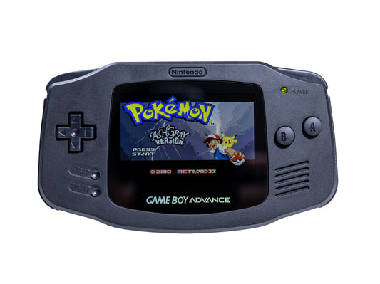 Game Boy Advance Triple Black | IPS V5 Backlit Screen | Refurbished - Retro Fit