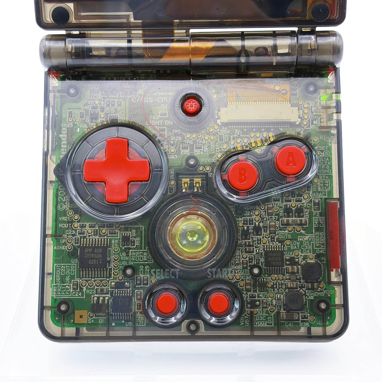 Game Boy Advance SP Shiny Charizard Evolution Edition handheld console