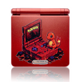 Game Boy Advance SP Charmander edition with IPS V5 backlit screen