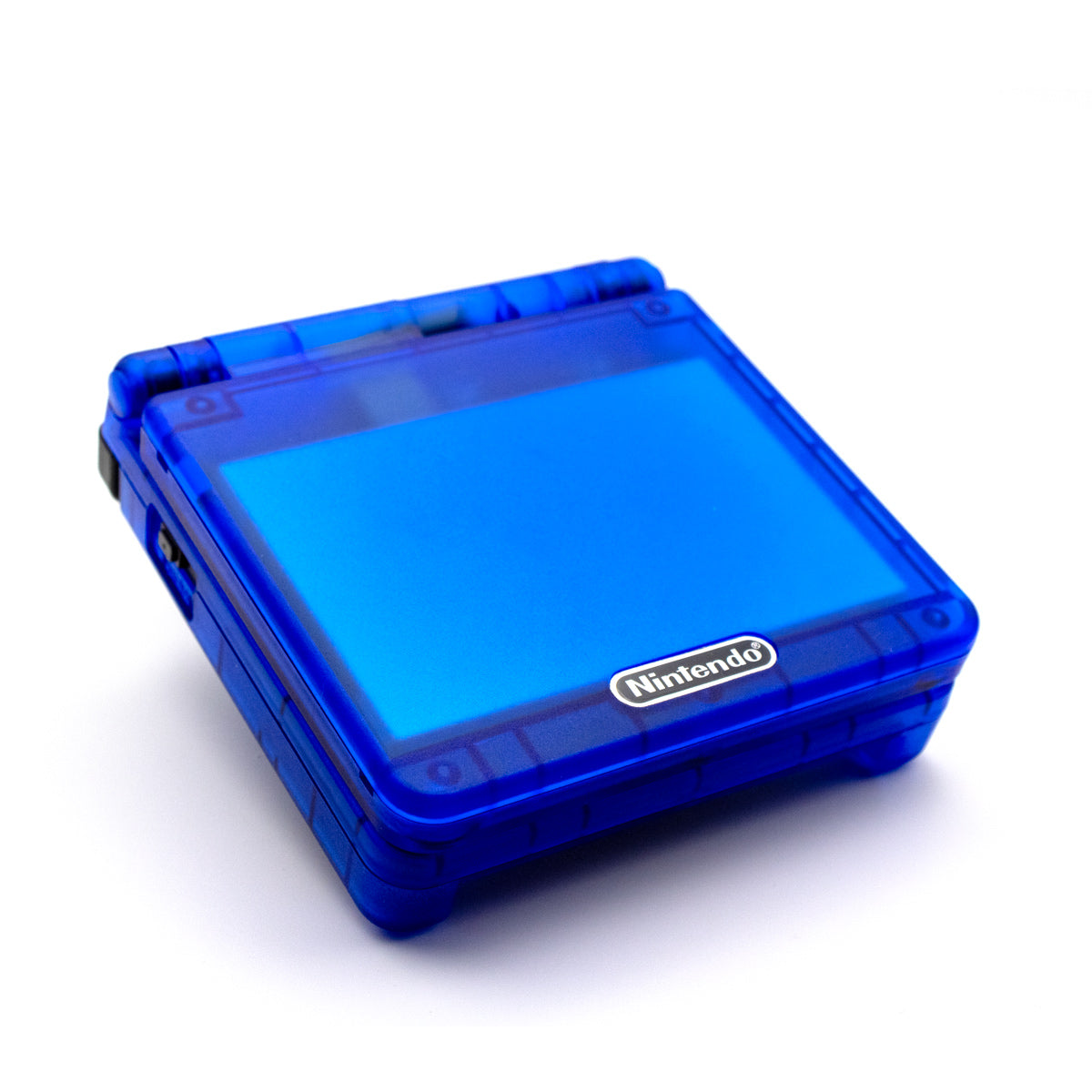 Game Boy Advance SP - Transparent Blue Edition - Retro Fit