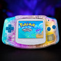 Game Boy Advance 2025 Iridescent Pearl Edition with IPS V5 screen upgrade