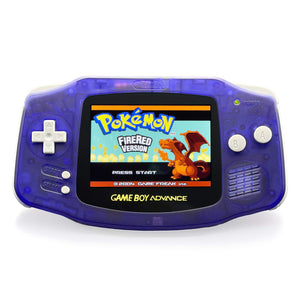 Refurbished Game Boy Advance Atomic Purple with IPS V5 backlit screen