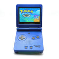 Refurbished Game Boy Advance SP Kyogre Edition with IPS V5 screen ocean blue shell